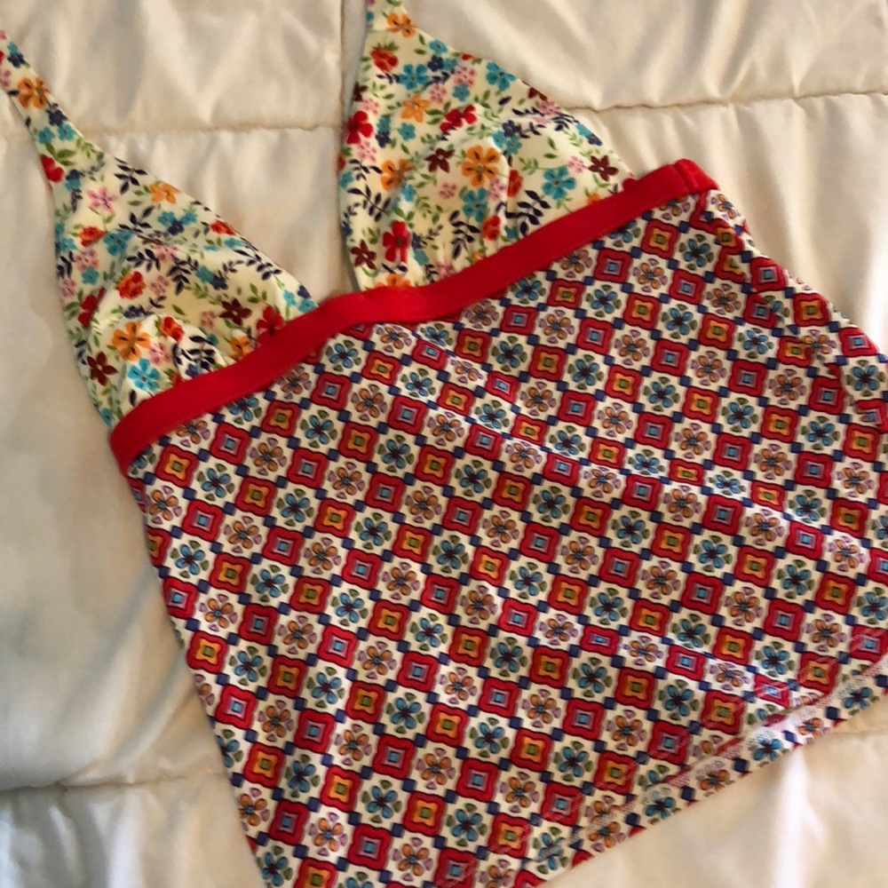Victoria’s Secret Boho Print Tankini Top XS